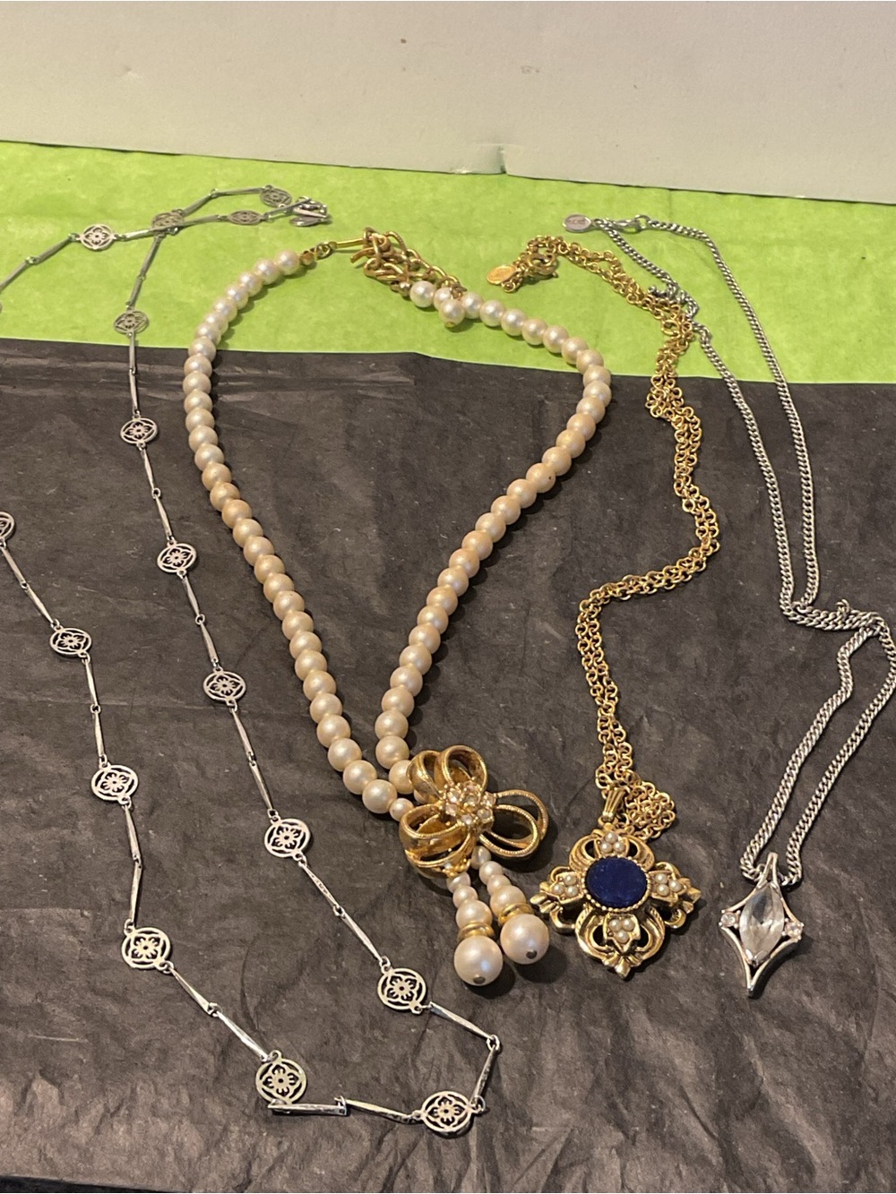 Classic Avon Elegance- 4 PCS Necklace Lot